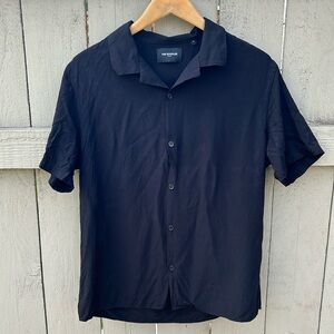 The Kooples Men's Black Short Sleeved Shirt Size Small